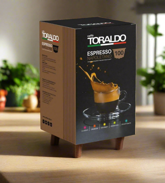 Toraldo cremoso 100 capsule compatibili Dolce Gusto