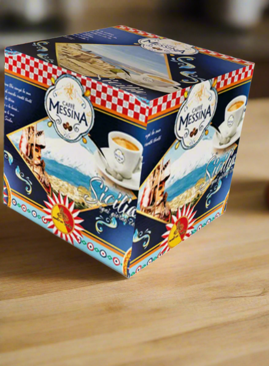 A Modo Mio Kaffee Messina 100 Touch-Kapseln, kompatibel mit Touch-Maschinen, Lavazza und Agostani