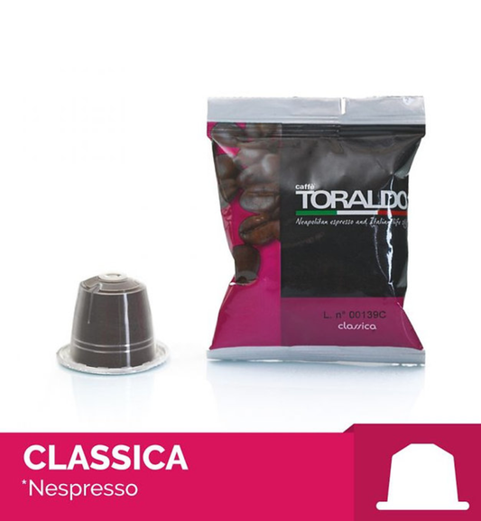 Toraldo Classica 100 capsule compatibili per Nespresso