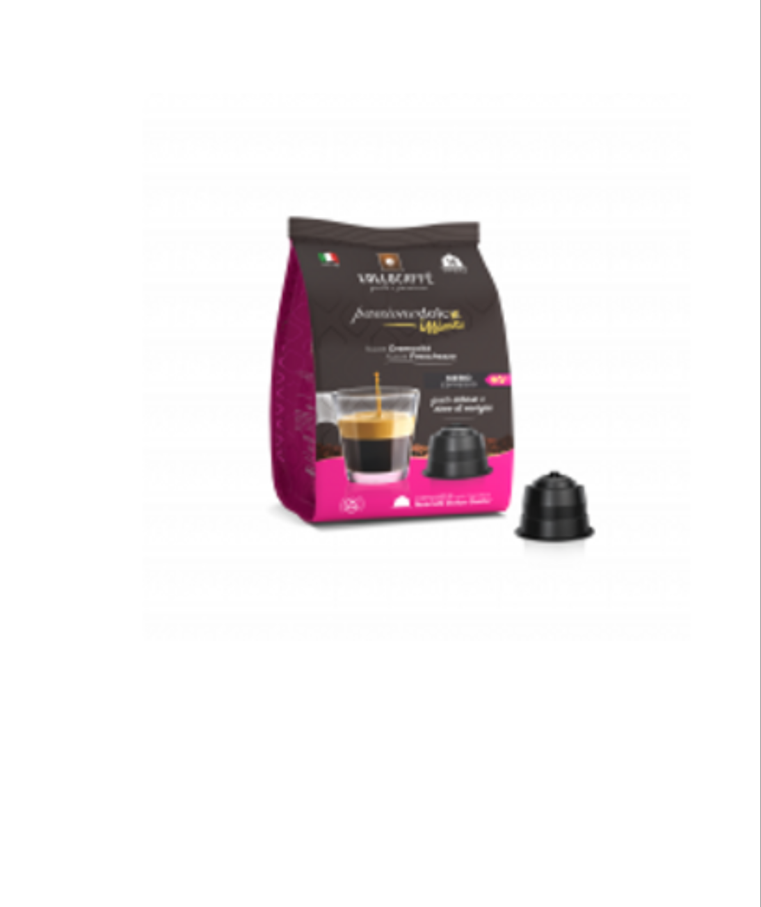 Lollo caffè 96 kapsel Kompatibel mit Dolce Gusto-Maschinen