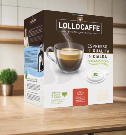 Lollo caffè Schwarze 150 Kaffeepads (cialde)