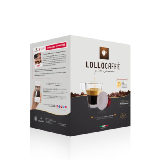 Lollo Silberkaffee Argento, kompatibel mit Nespresso-Maschinen