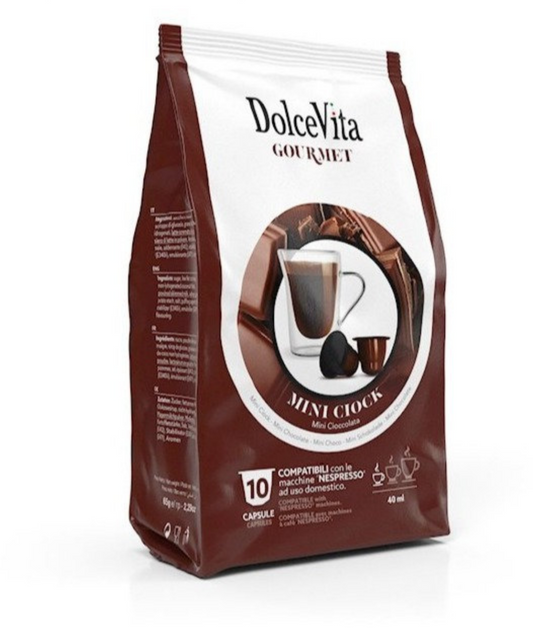 10 kompatible Kapseln für Nespresso Miniciok