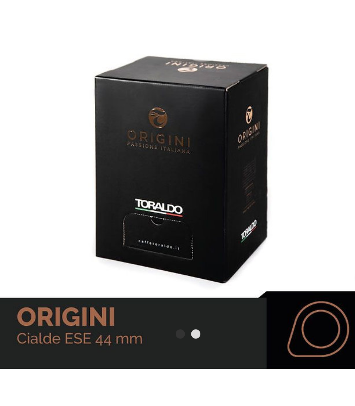 Toraldo Origini 50 Pads Ese 44 mm cialde