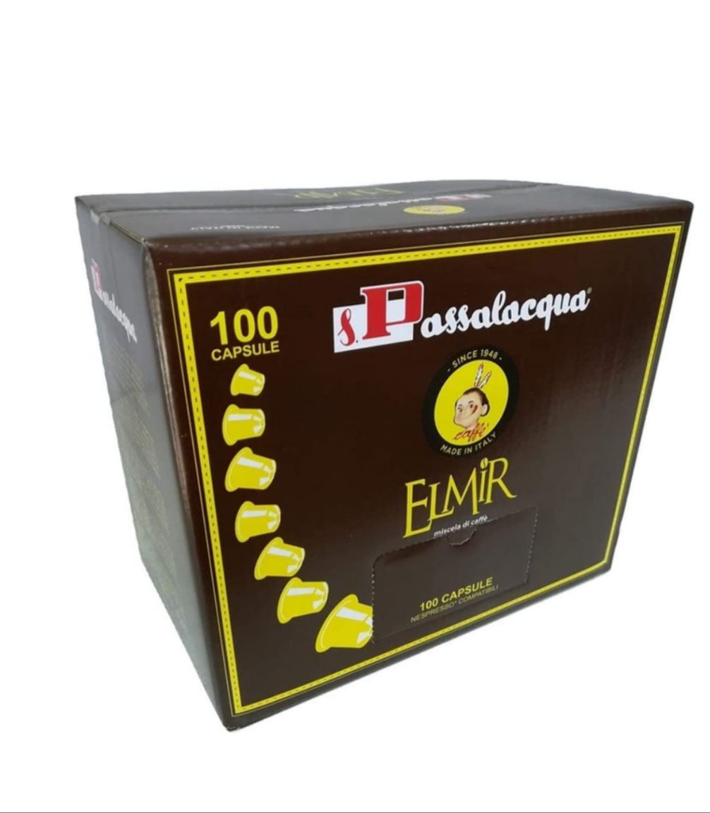Passalacqua Elmir 100 kompatible Kapseln für Nespresso-Maschinen